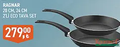 PAPİLLA RAGNAR 2'Lİ ECO TAVA SET